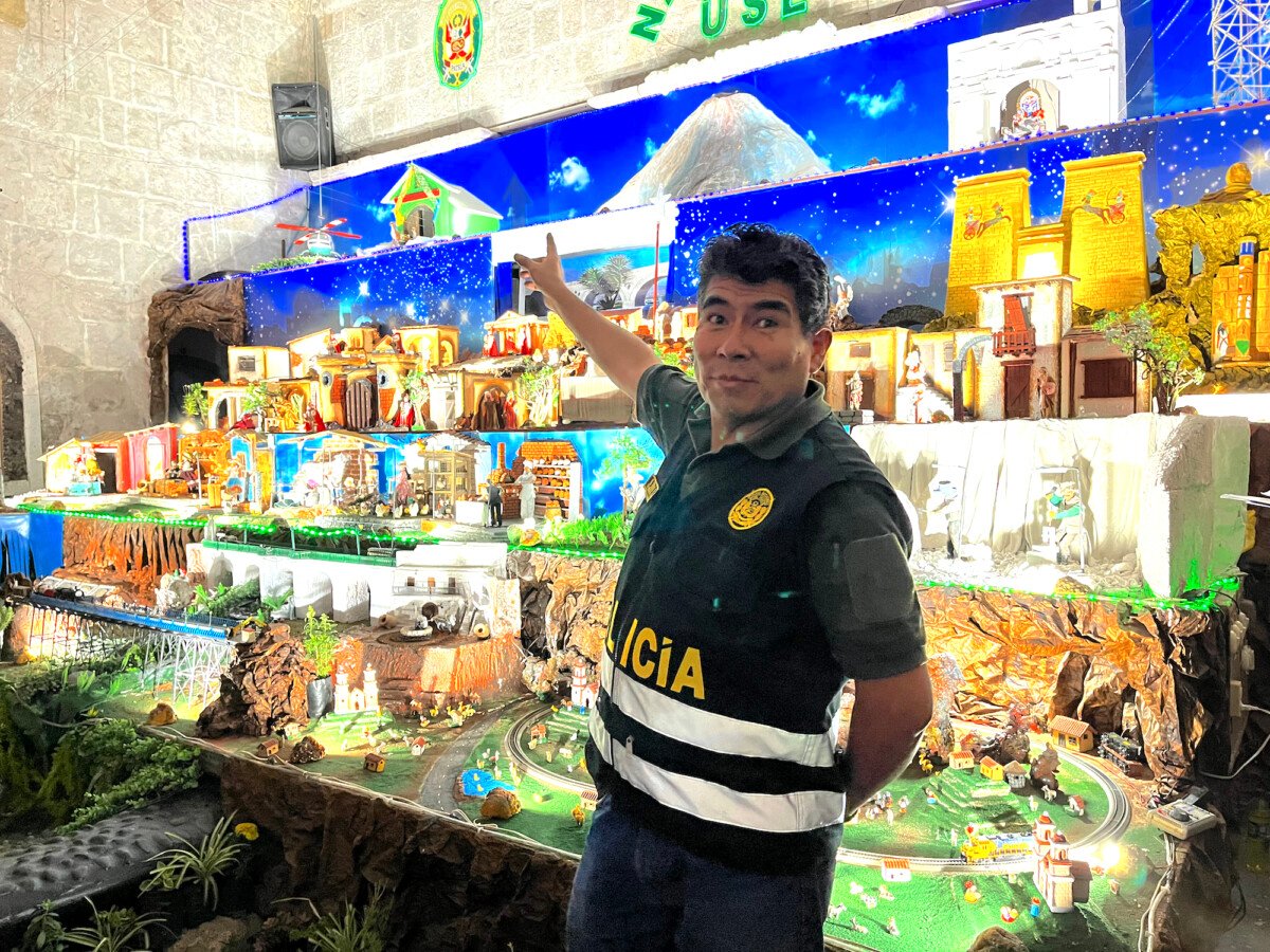 Nacimiento Mecatrónico: 24 años de fe, tecnología y memoria viva en la Navidad arequipeña 