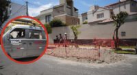 America Movil SAC excava sin permiso y daña obra municipal