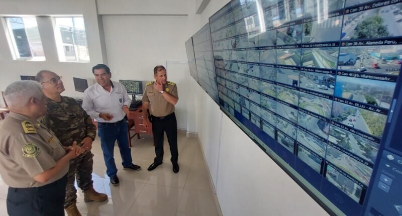 Bustamante apuesta por vigilancia masiva con cámaras inteligentes