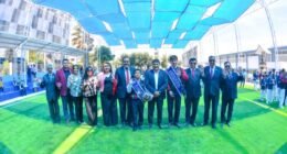 Municipio entrega moderno complejo deportivo escolar