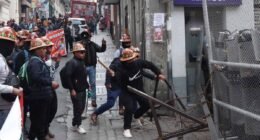 Mineros bolivianos escalan protestas por retiro del subsidio