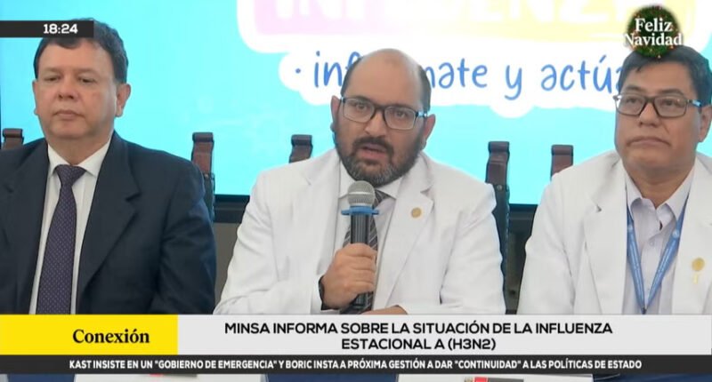 Minsa detecta dos casos de gripe H3N2 y descarta pandemia