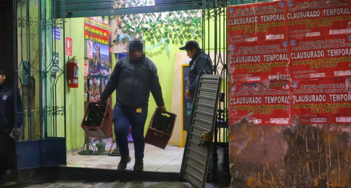 Municipio de Bustamante cierra cantina ilegal y refuerza control en el distrito