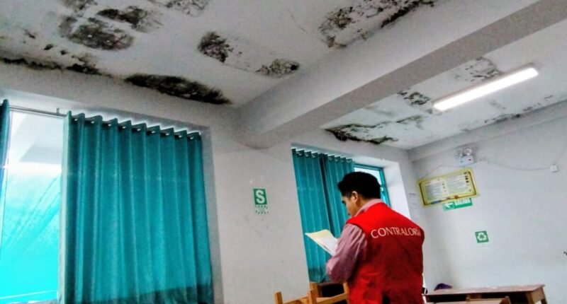 Contraloría supervisa colegios de Arequipa antes del inicio de clases