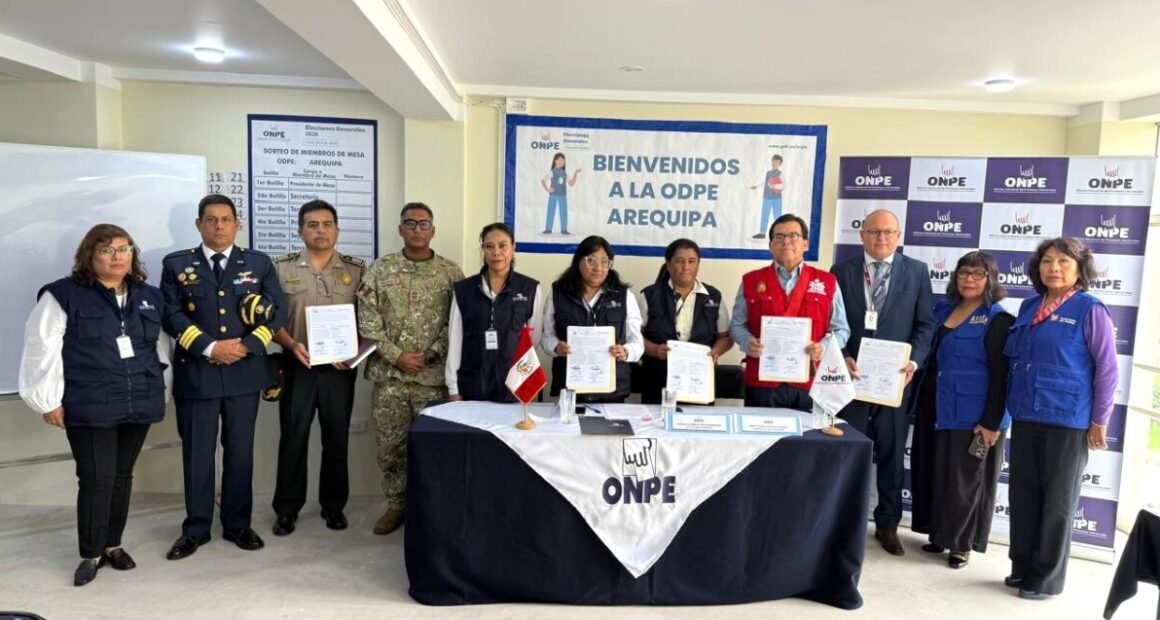 ONPE tendrá 7 oficinas en la región Arequipa ante elecciones