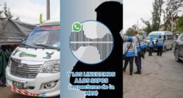 Audio revela que transportistas informales amenazan a inspectores 