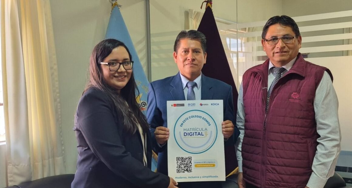 Arequipa Sur anuncia matricula digital para este 2026