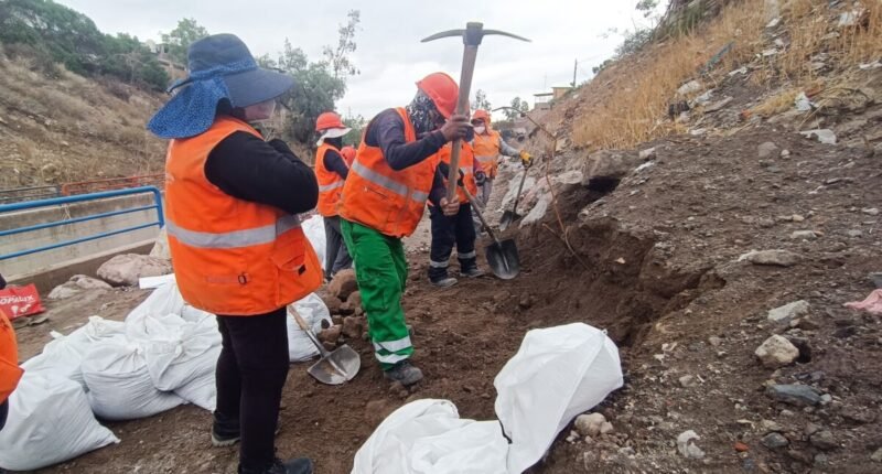 Paucarpata activa respuesta rápida ante lluvias intensas