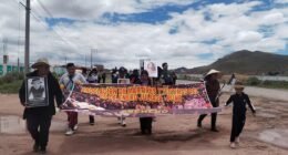 Marcha de Sacrificio de familiares de muertos en protestas hacia Lima