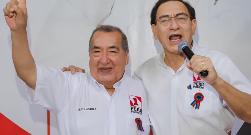 JEE excluye a Mario Vizcarra de Perú Primero de elecciones 2026
