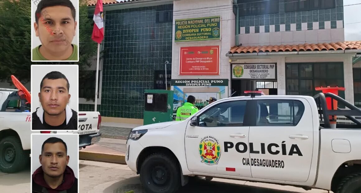 Prisión preventiva para policías acusados de robo en Puno