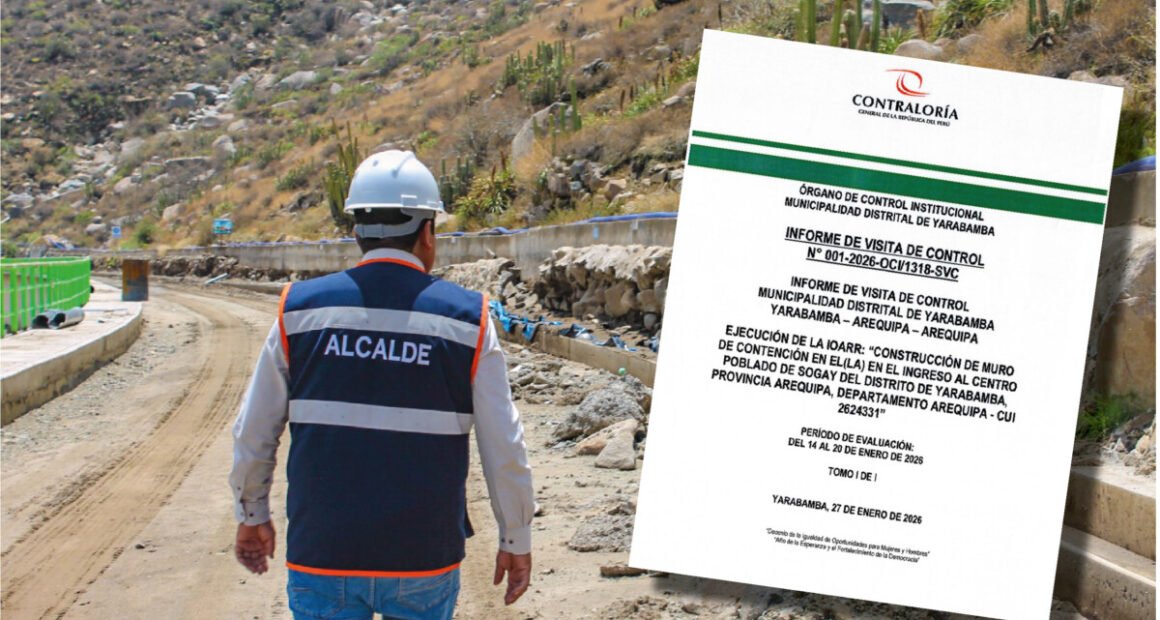 Yarabamba ejecuta obra con múltiples fallas graves