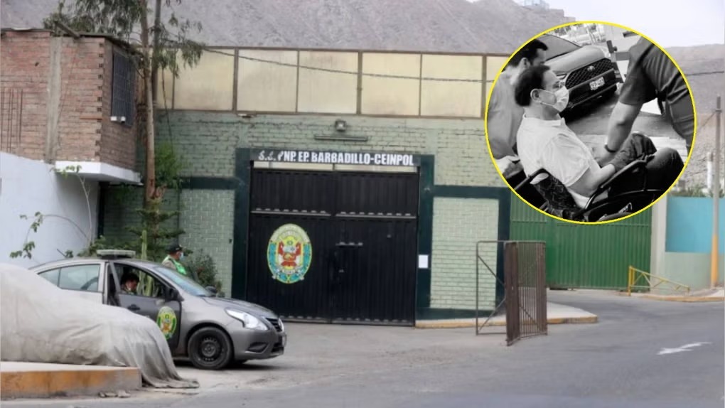 Martín Vizcarra retorna al penal de Barbadillo tras ser atendido por problemas renales